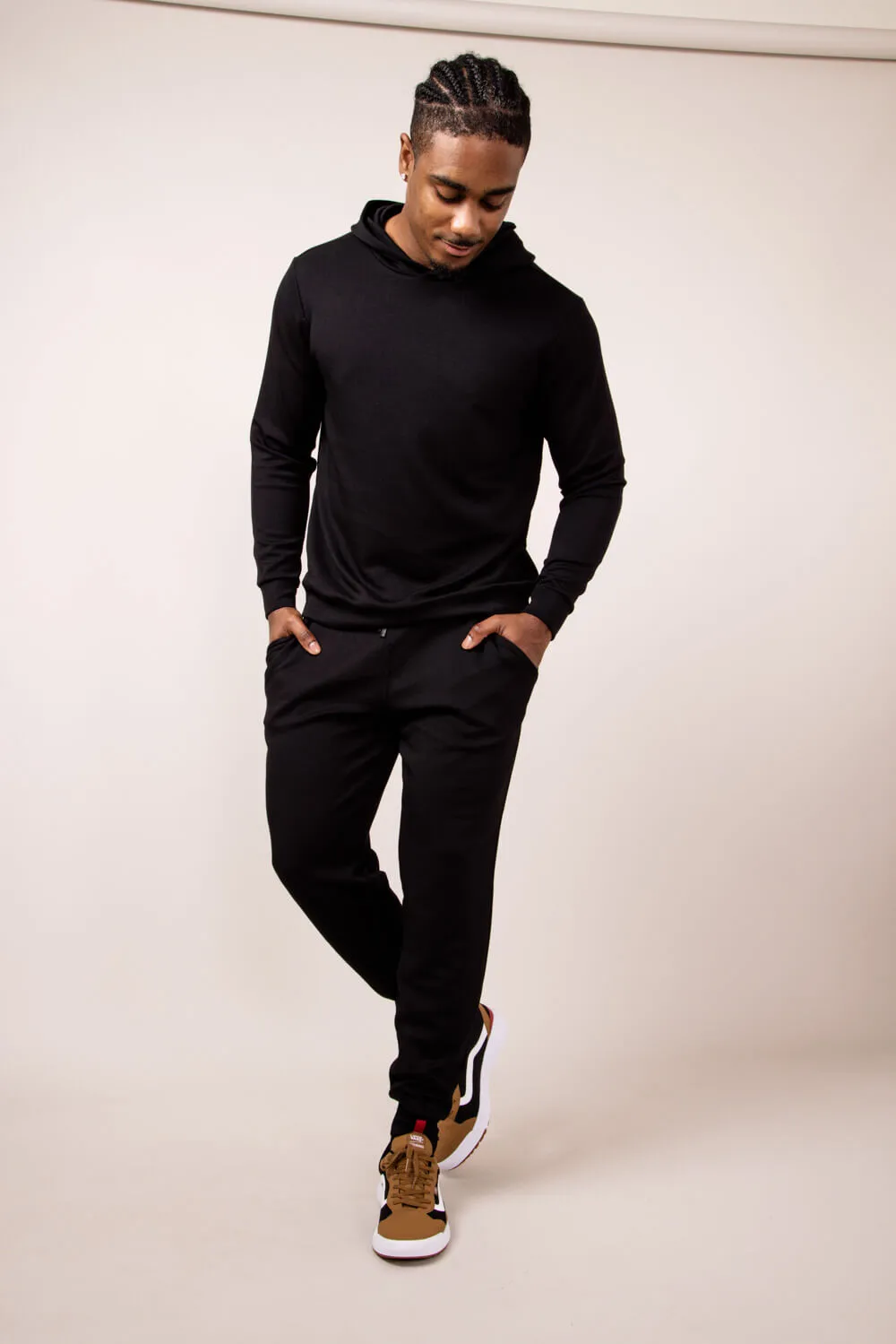 1897 Active Ultimate Joggers for Men in Black | MP992-BLACK