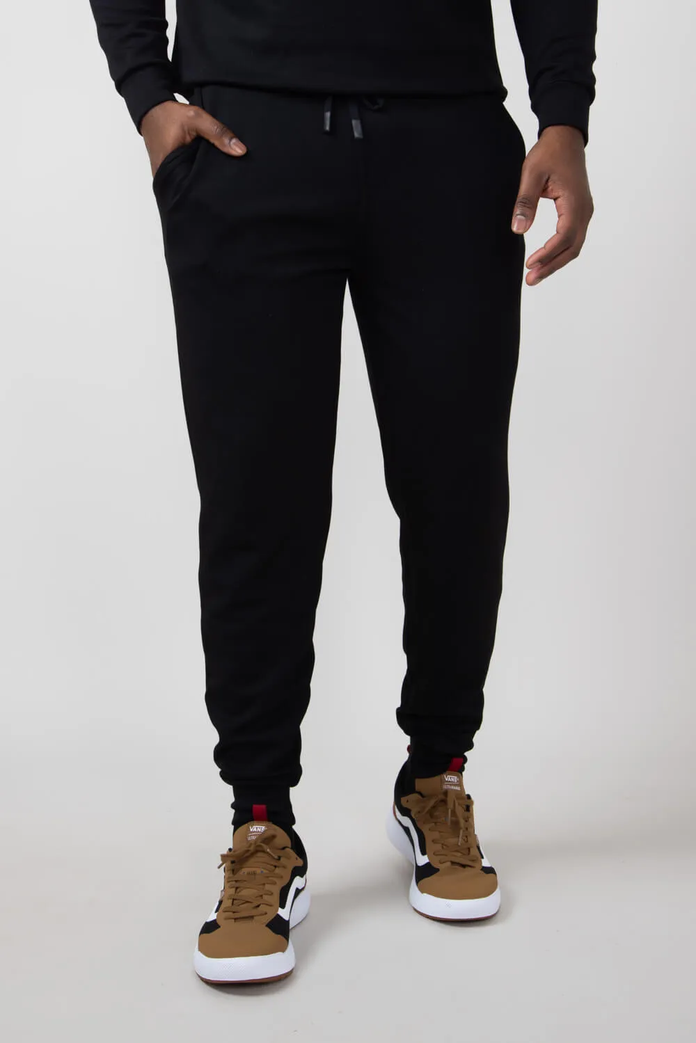 1897 Active Ultimate Joggers for Men in Black | MP992-BLACK