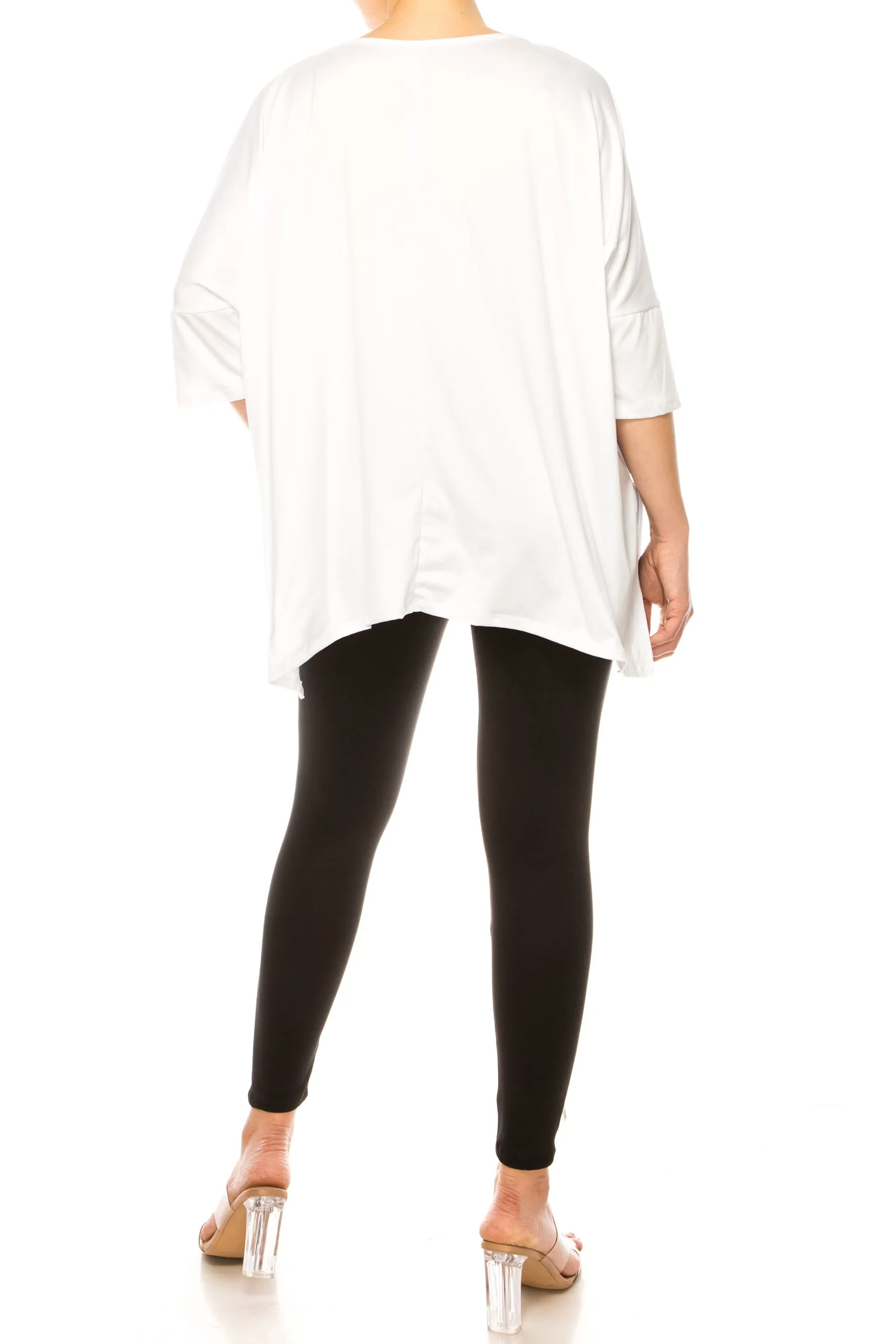 2-Piece Lounge Set Buttery Soft Tunic and Black Leggings SET876 $16Each