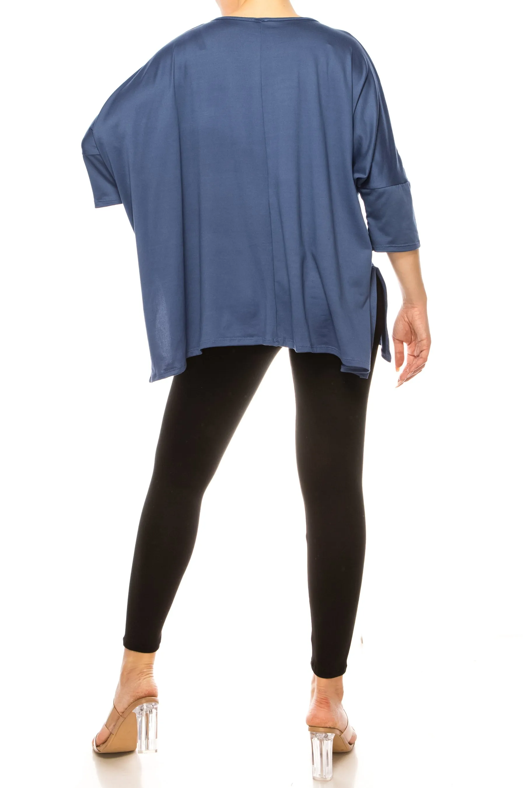 2-Piece Lounge Set Buttery Soft Tunic and Black Leggings SET876 $16Each
