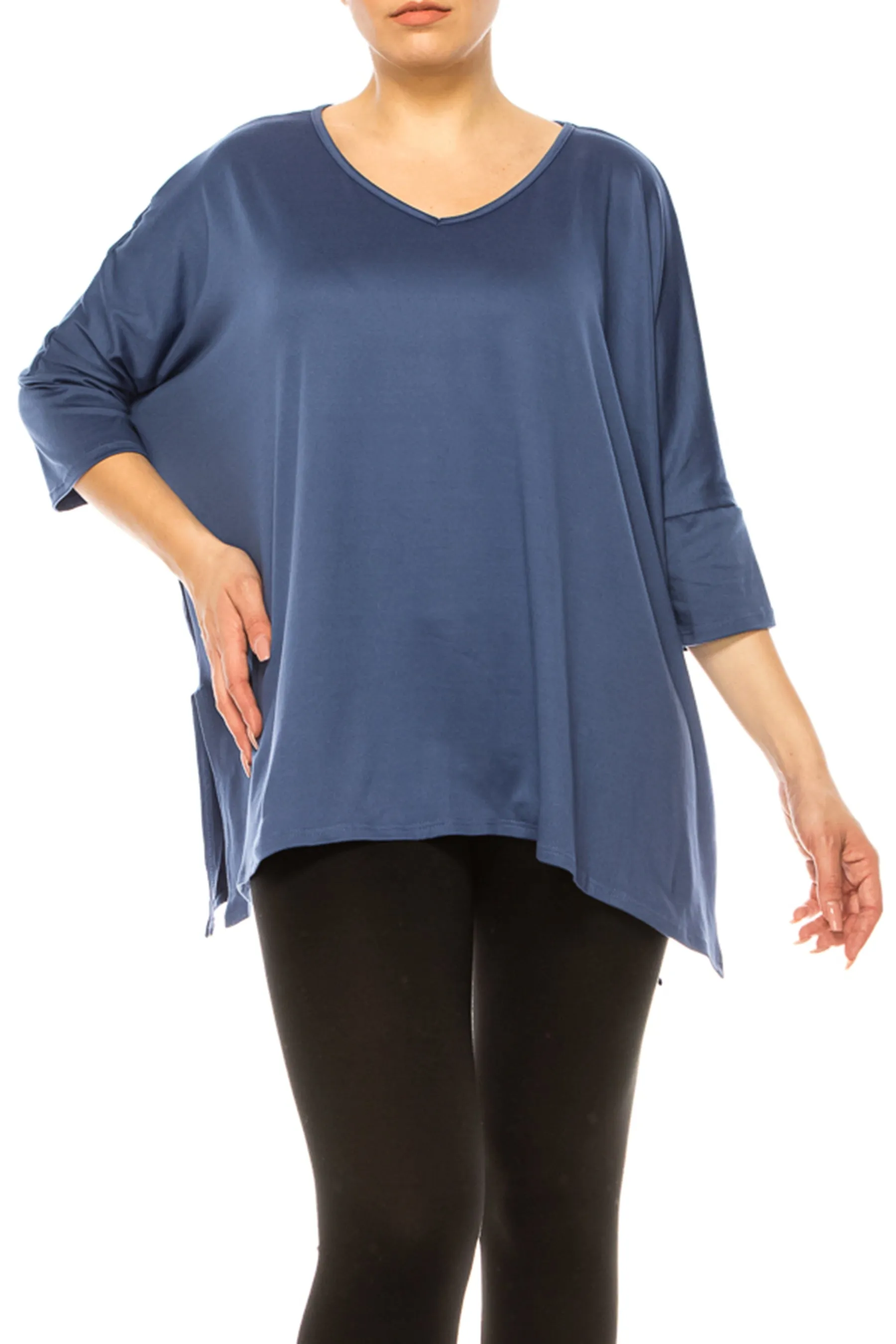 2-Piece Lounge Set Buttery Soft Tunic and Black Leggings SET876 $16Each