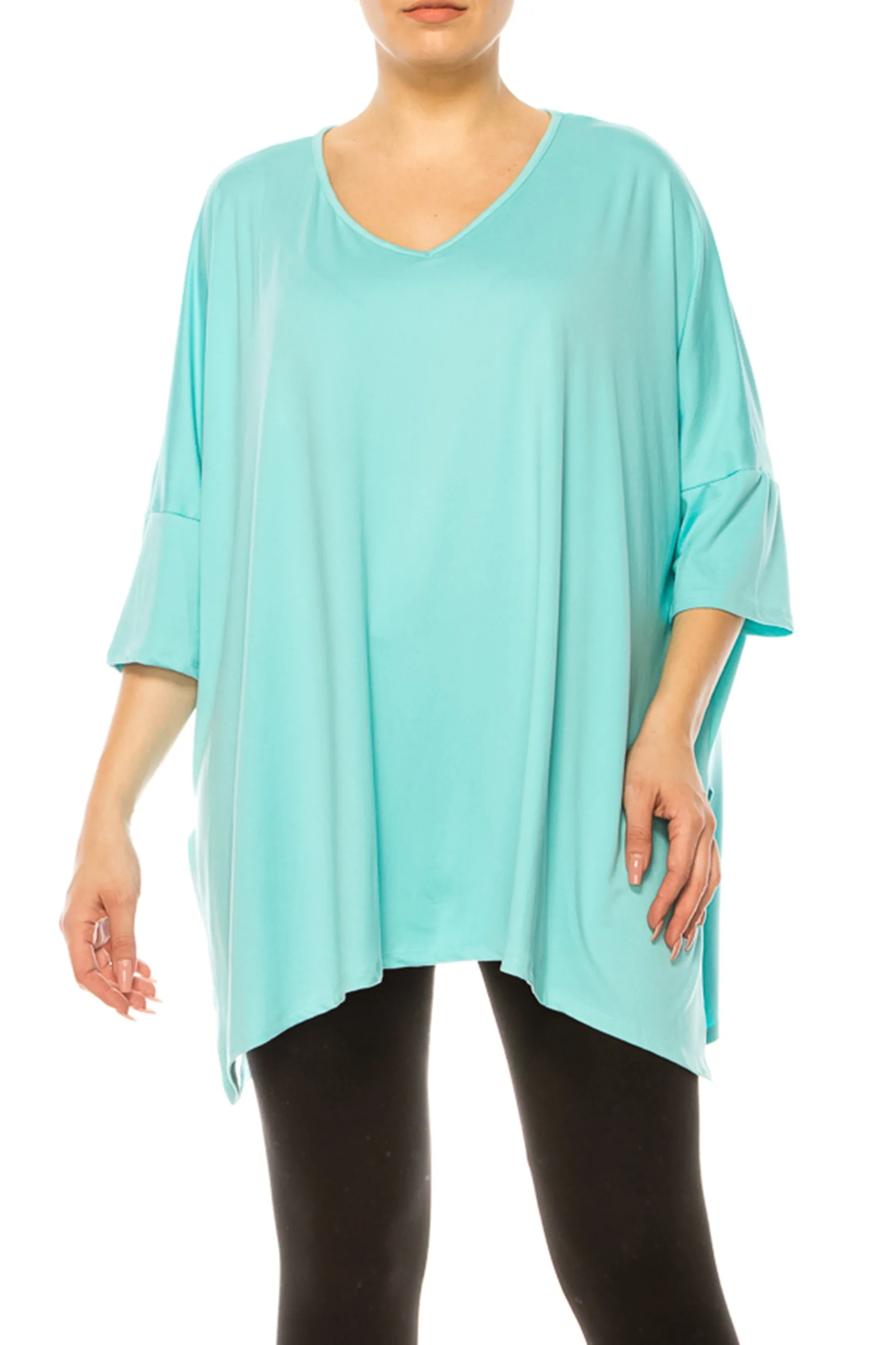 2-Piece Lounge Set Buttery Soft Tunic and Black Leggings SET876 $16Each