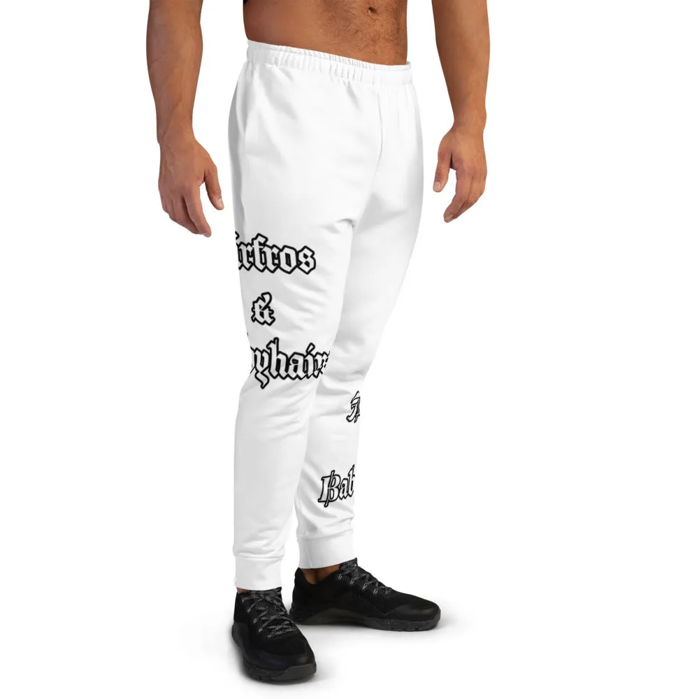 Airfros And Babyhairs Black And White Joggers