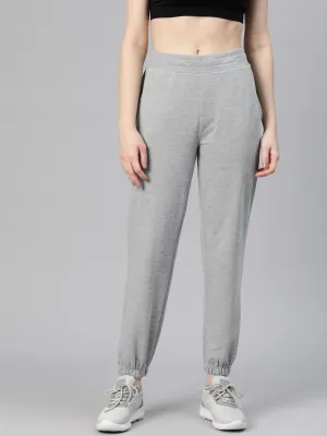 Alcis Women Solid Regular-Fit Joggers