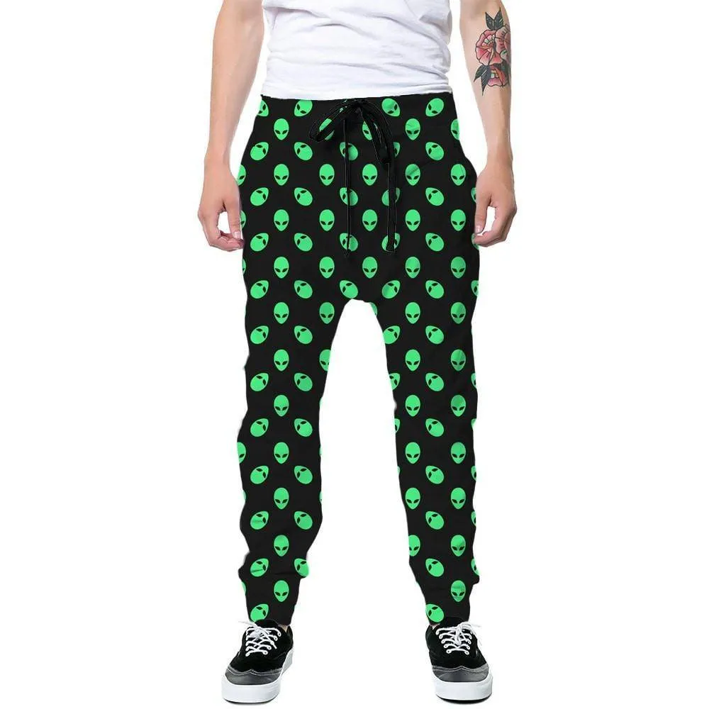 Alien Emoji Joggers