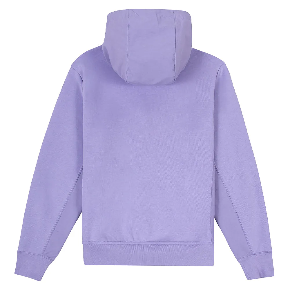 All Weather Double Knit Zip-up Hoodie - Sky Lavender