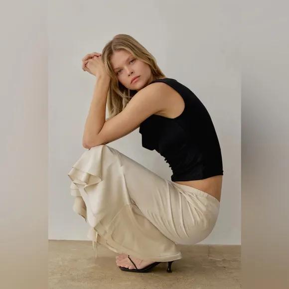 All:row The River skirt low-rise