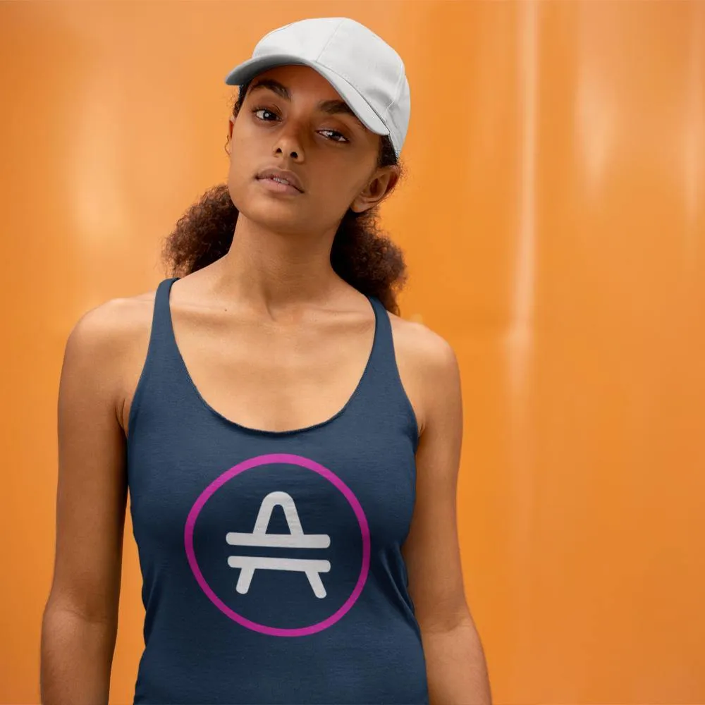 AMP Token Stenciled Alt-logo Racerback Tank