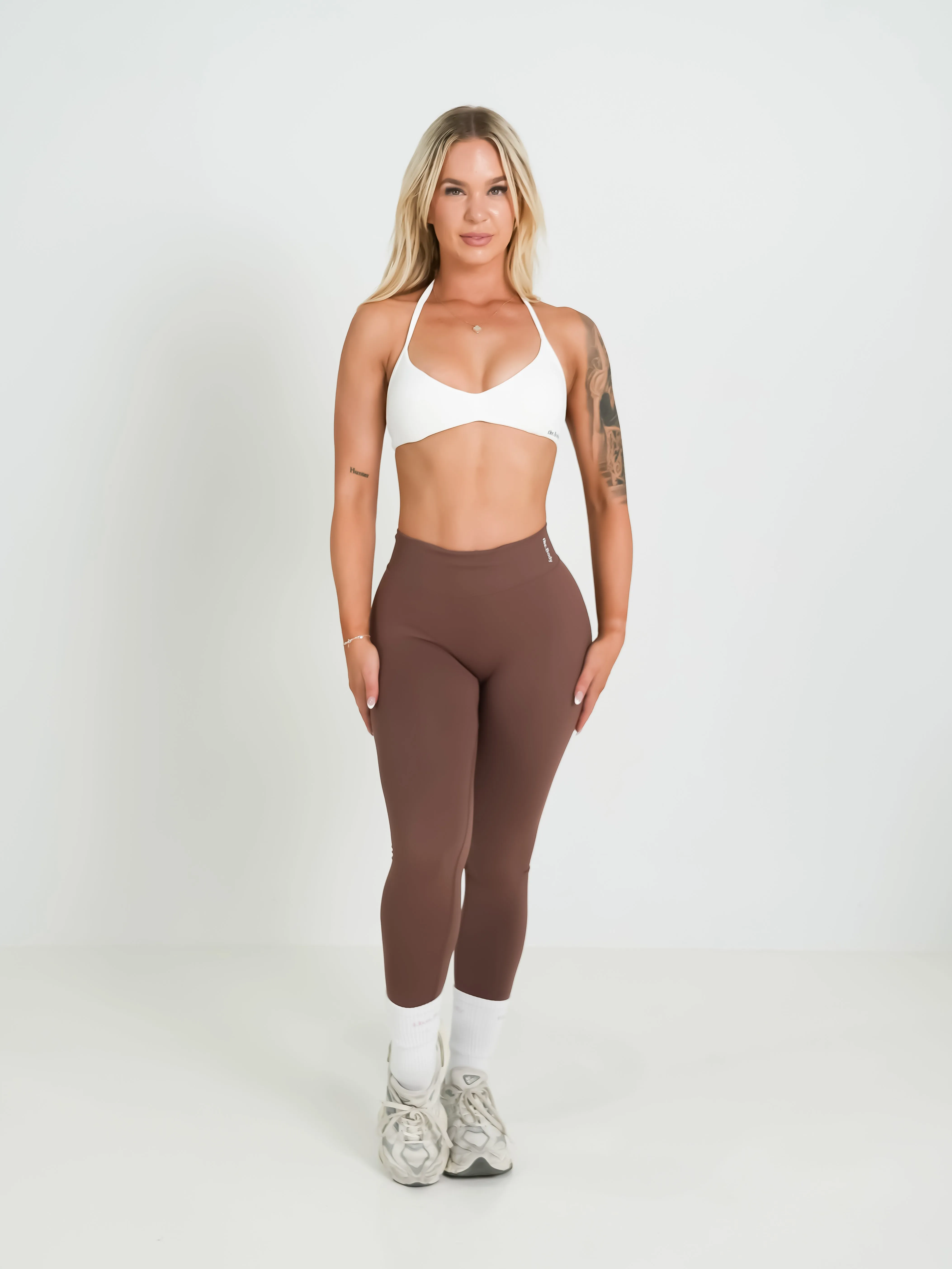 Amplify Seamless Leggings - Coffee
