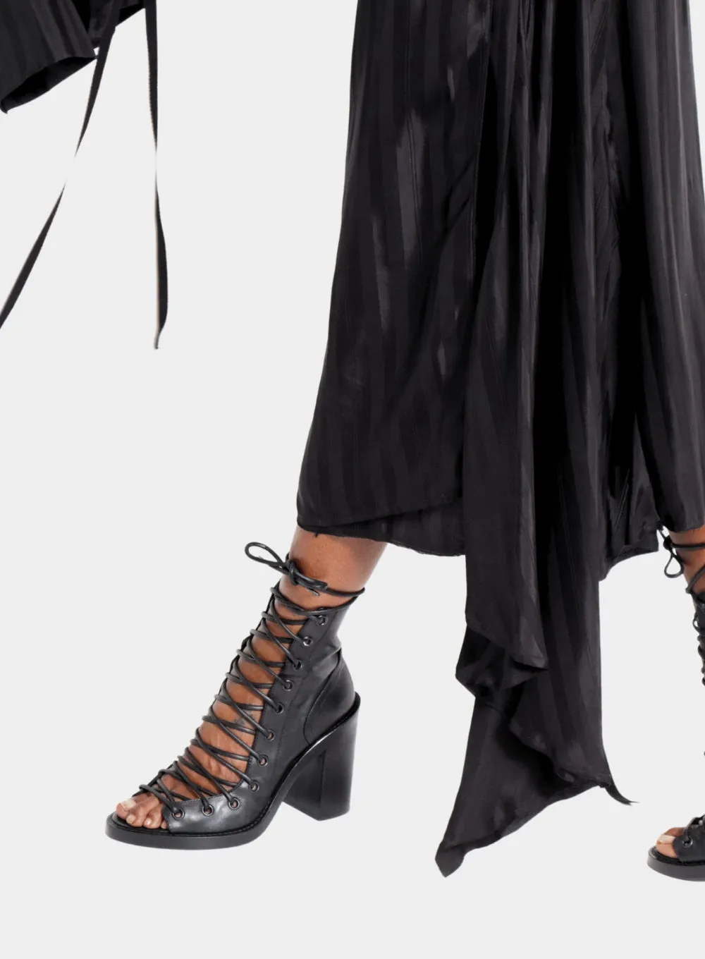 ANN DEMEULEMEESTER | Ylva Midi Wrap Skirt