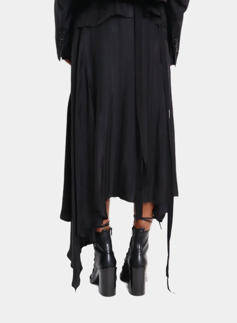 ANN DEMEULEMEESTER | Ylva Midi Wrap Skirt