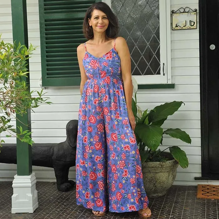 Arabella Blue Jumpsuit
