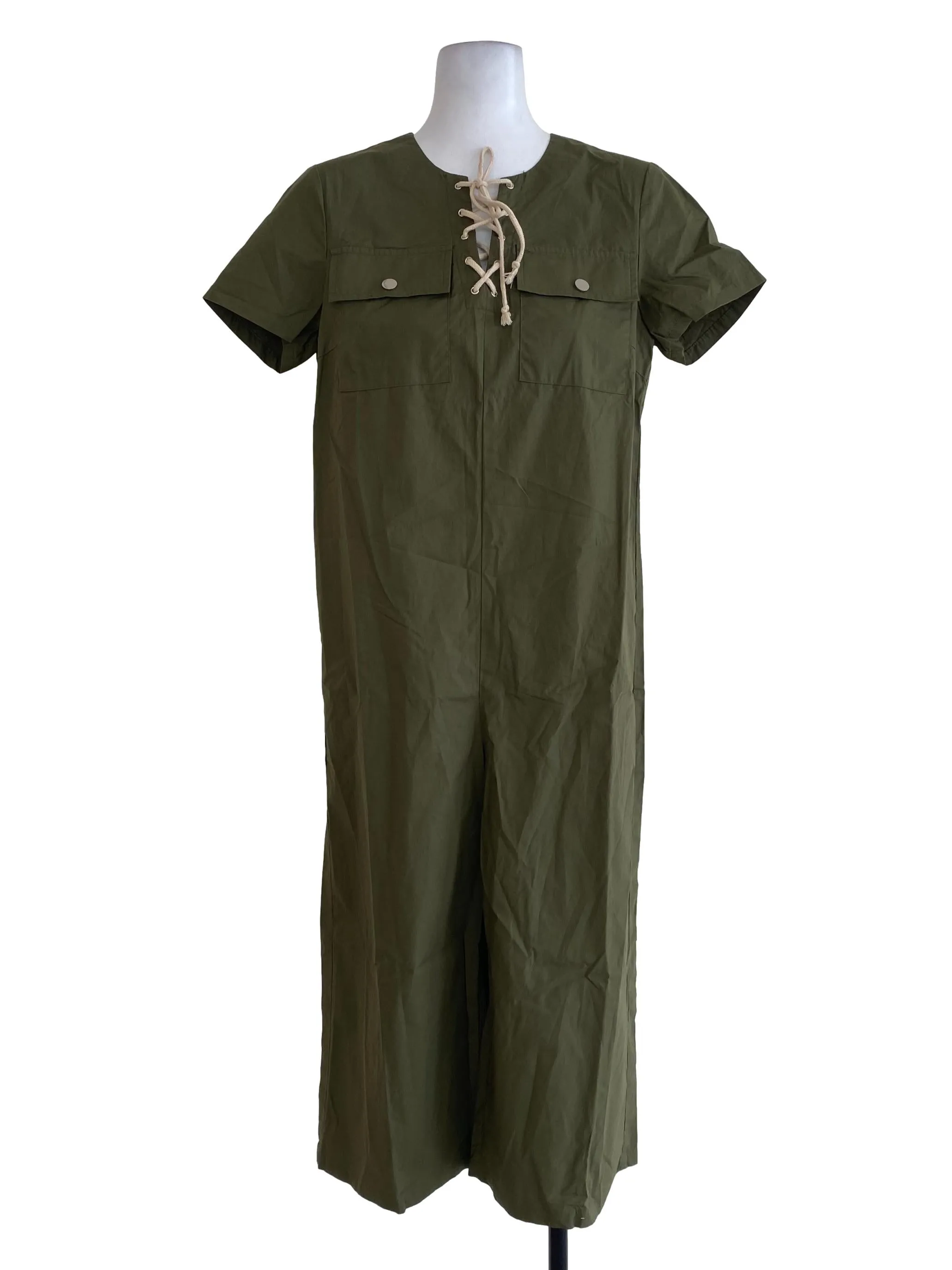 Army Green Jumpsuits