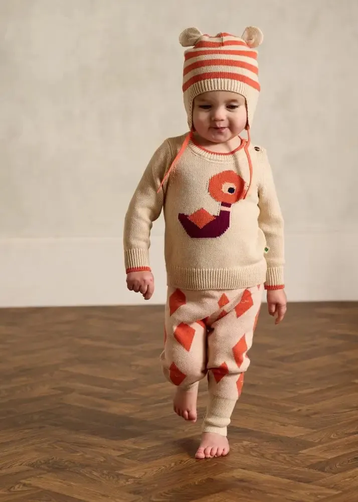 Arwen & Alden Set - Oatmeal Sweater & Trouser Set