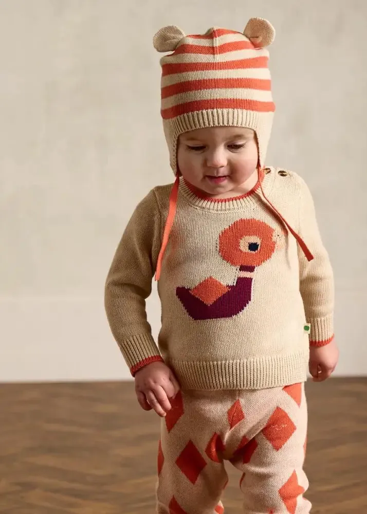 Arwen & Alden Set - Oatmeal Sweater & Trouser Set