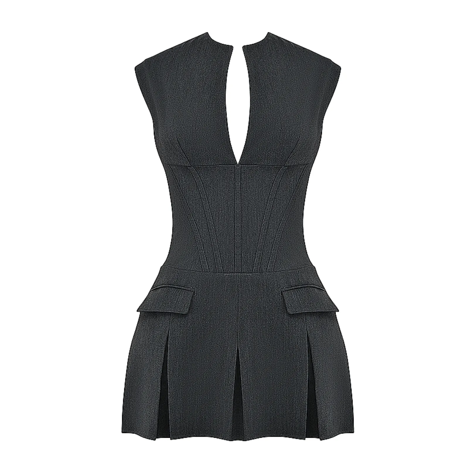 Azalea | Pleated Mini Dress