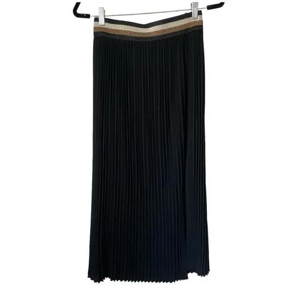 Bailey 44 Pleated Black Skirt, Size Small