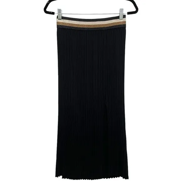 Bailey 44 Pleated Black Skirt, Size Small