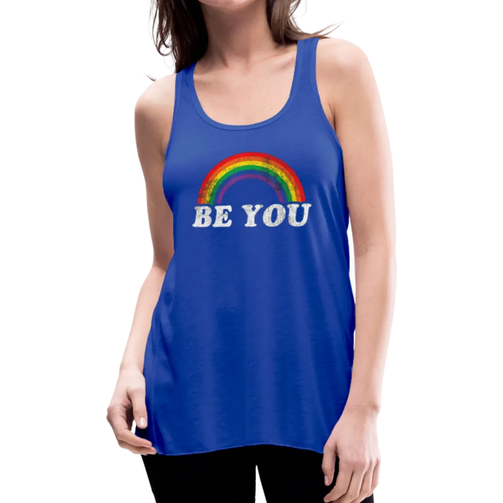 Be You LGBTQ Pride Rainbow Women’s Premium Adult T-Shirt