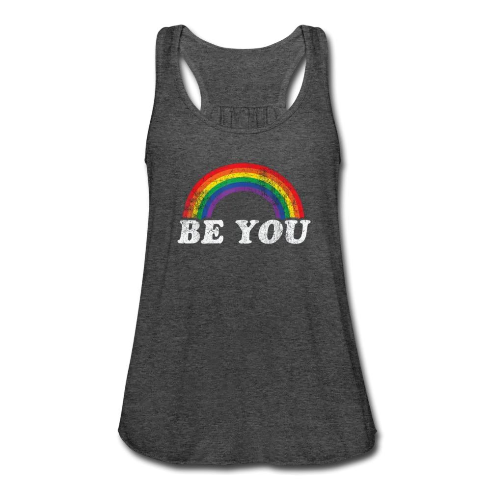 Be You LGBTQ Pride Rainbow Women’s Premium Adult T-Shirt