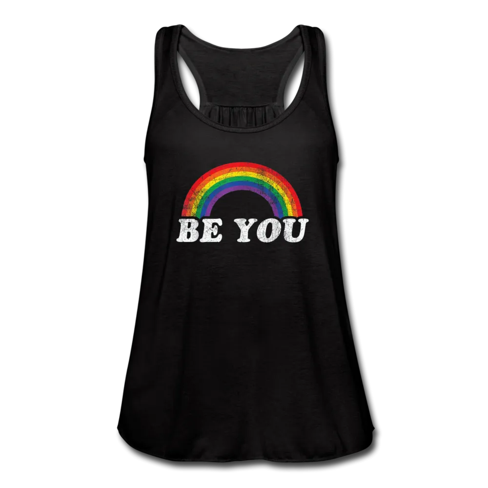 Be You LGBTQ Pride Rainbow Women’s Premium Adult T-Shirt