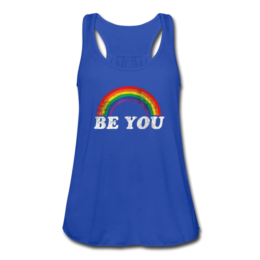 Be You LGBTQ Pride Rainbow Women’s Premium Adult T-Shirt