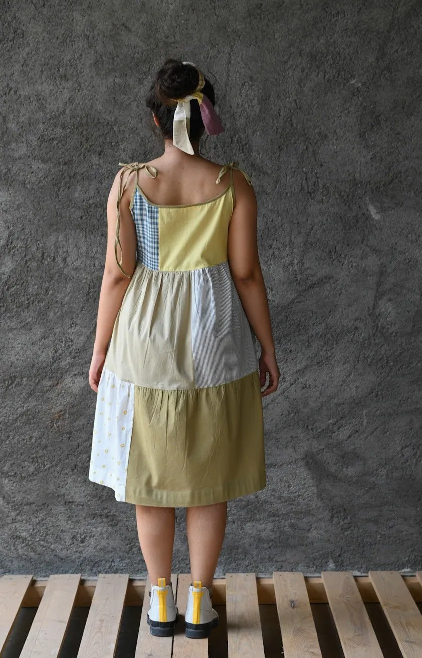 Beatrice - Panel Midi Dress