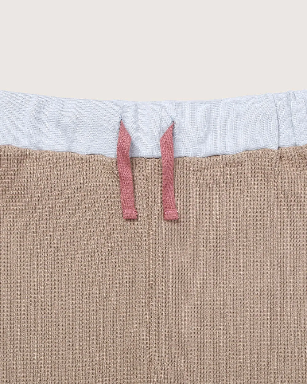 Beige Harem Style Joggers