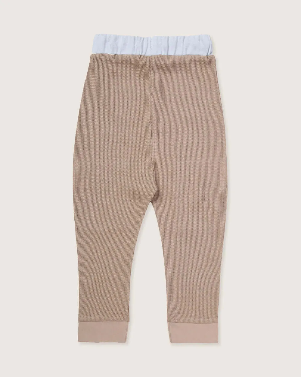 Beige Harem Style Joggers