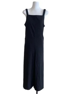 Black Plain Jumpsuit