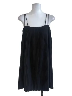 Black Pleated Dress