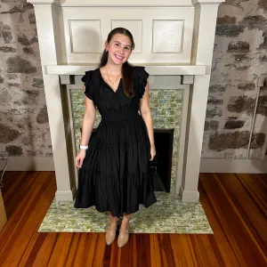 Blair Midi Dress | Black