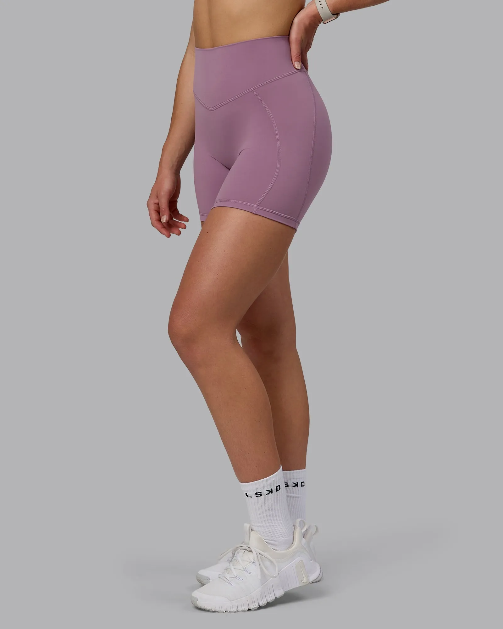 Blaze Mid Short Tights - Grape