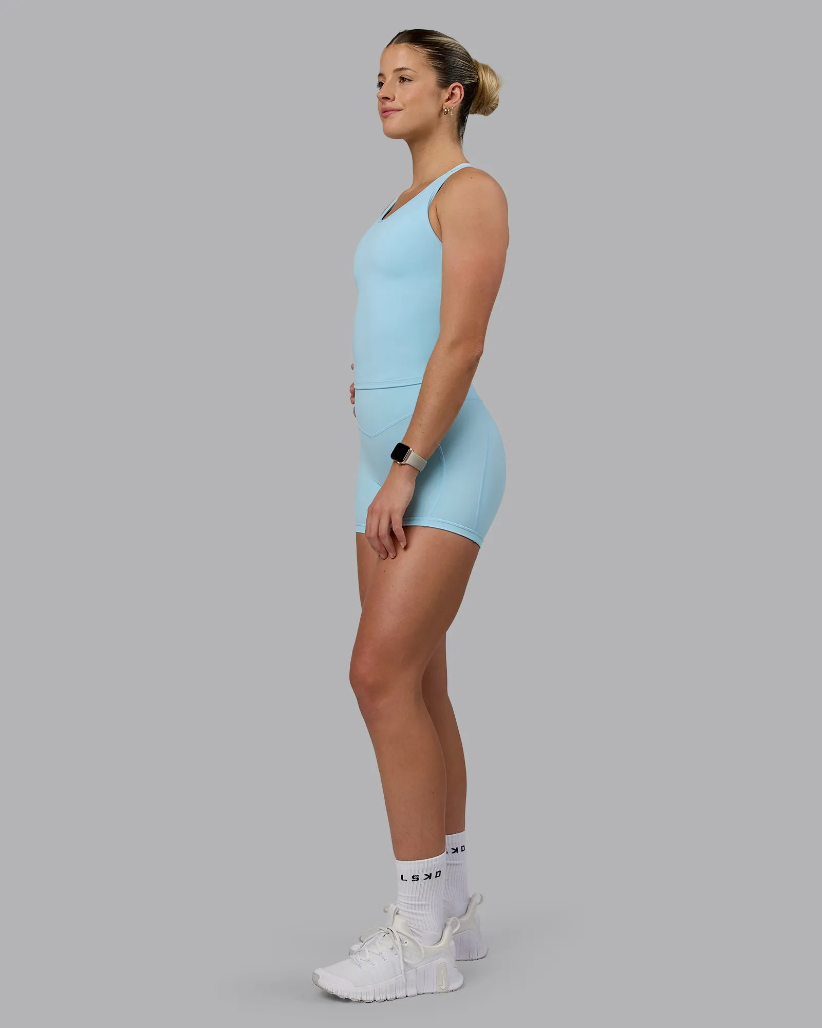 Blaze X-Short Tights - Crystal Blue