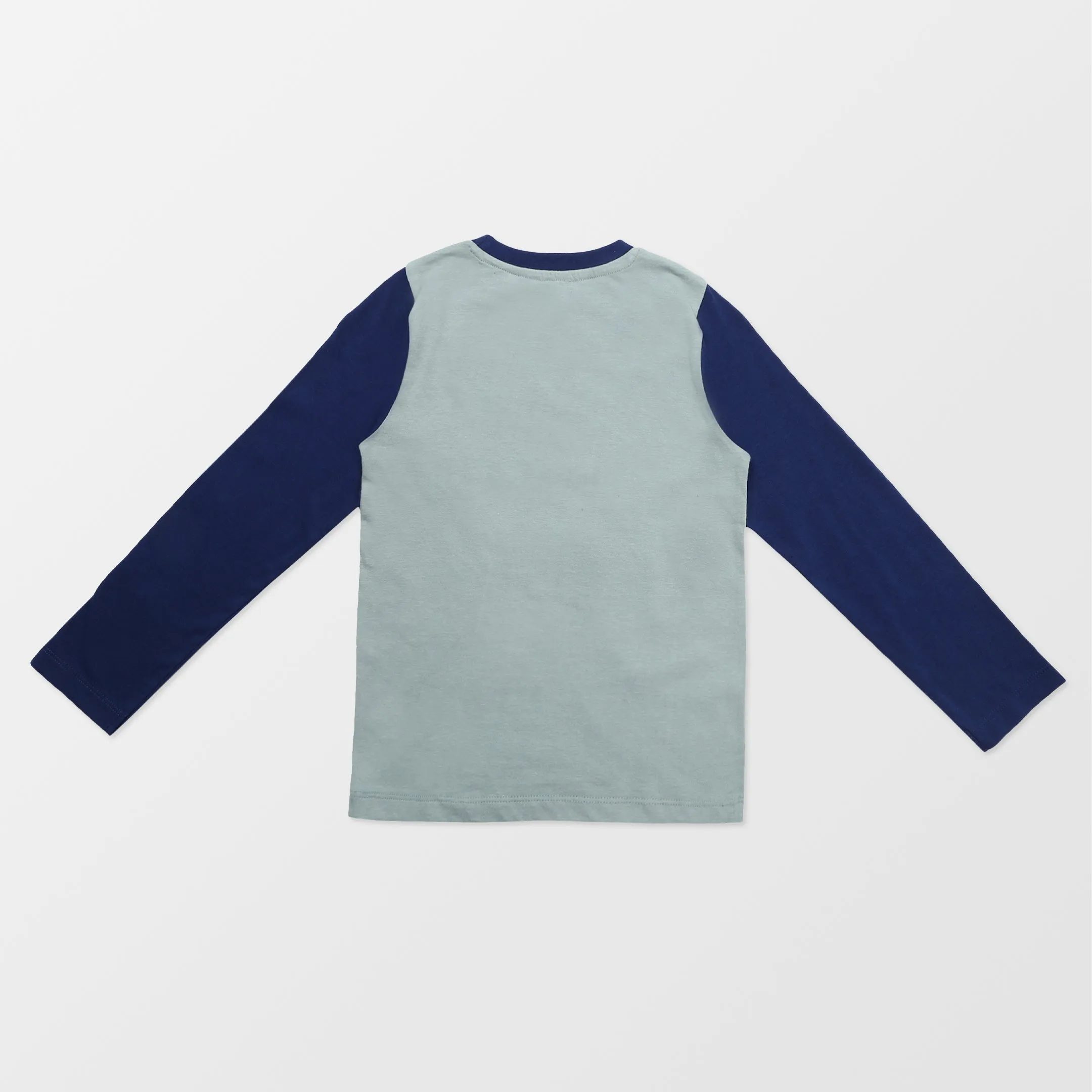 Blue Leopard Applique Top