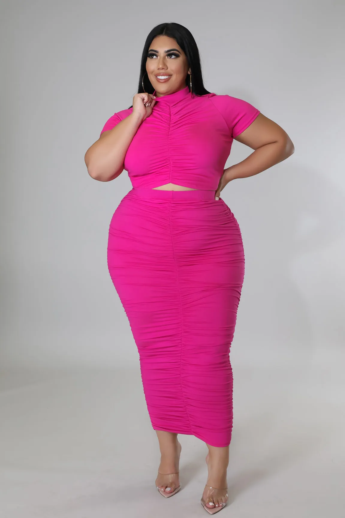Bossed Up Skirt Set