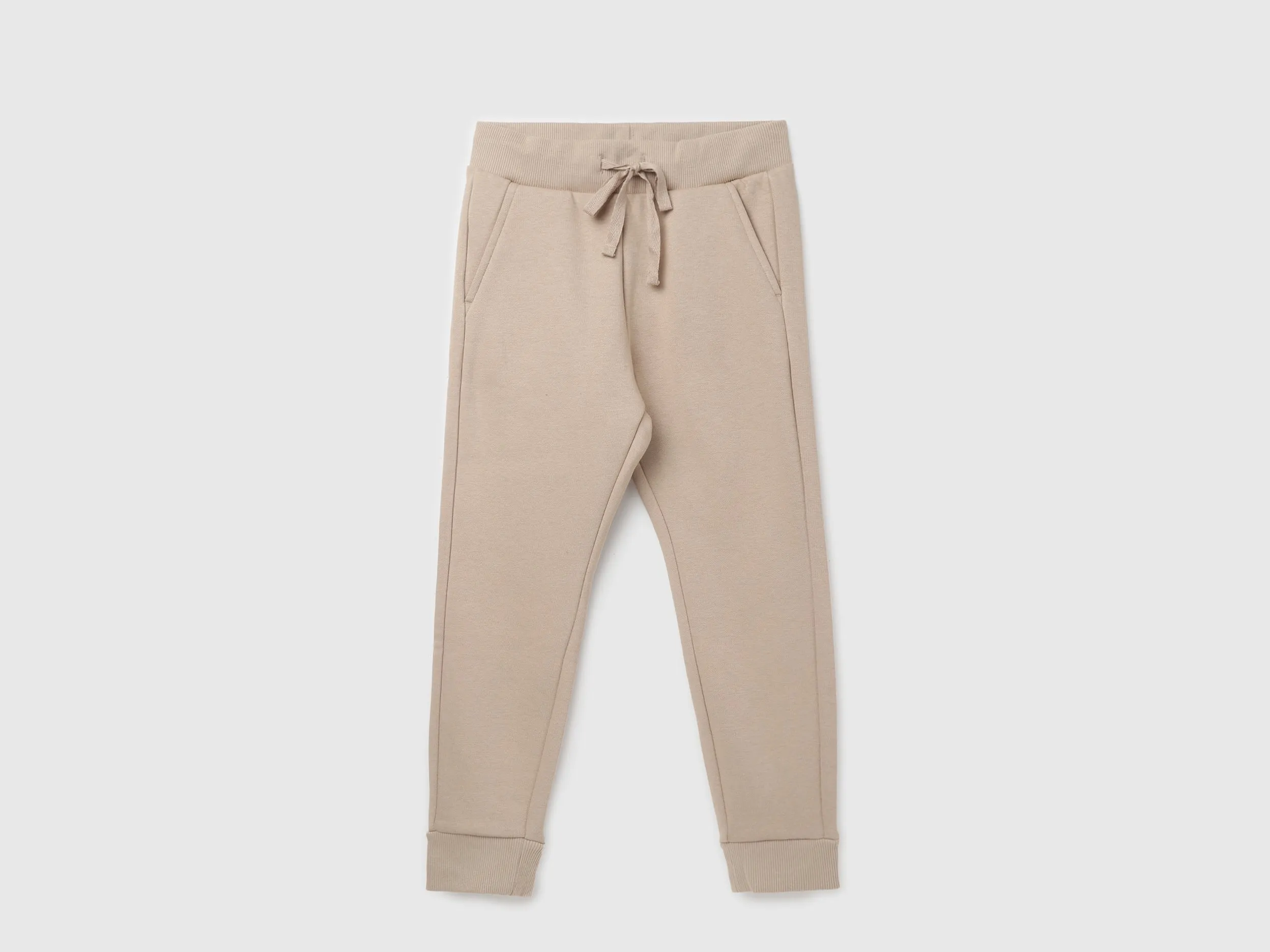Boy's Solid Regular Fit Joggers with Drawstring Closure