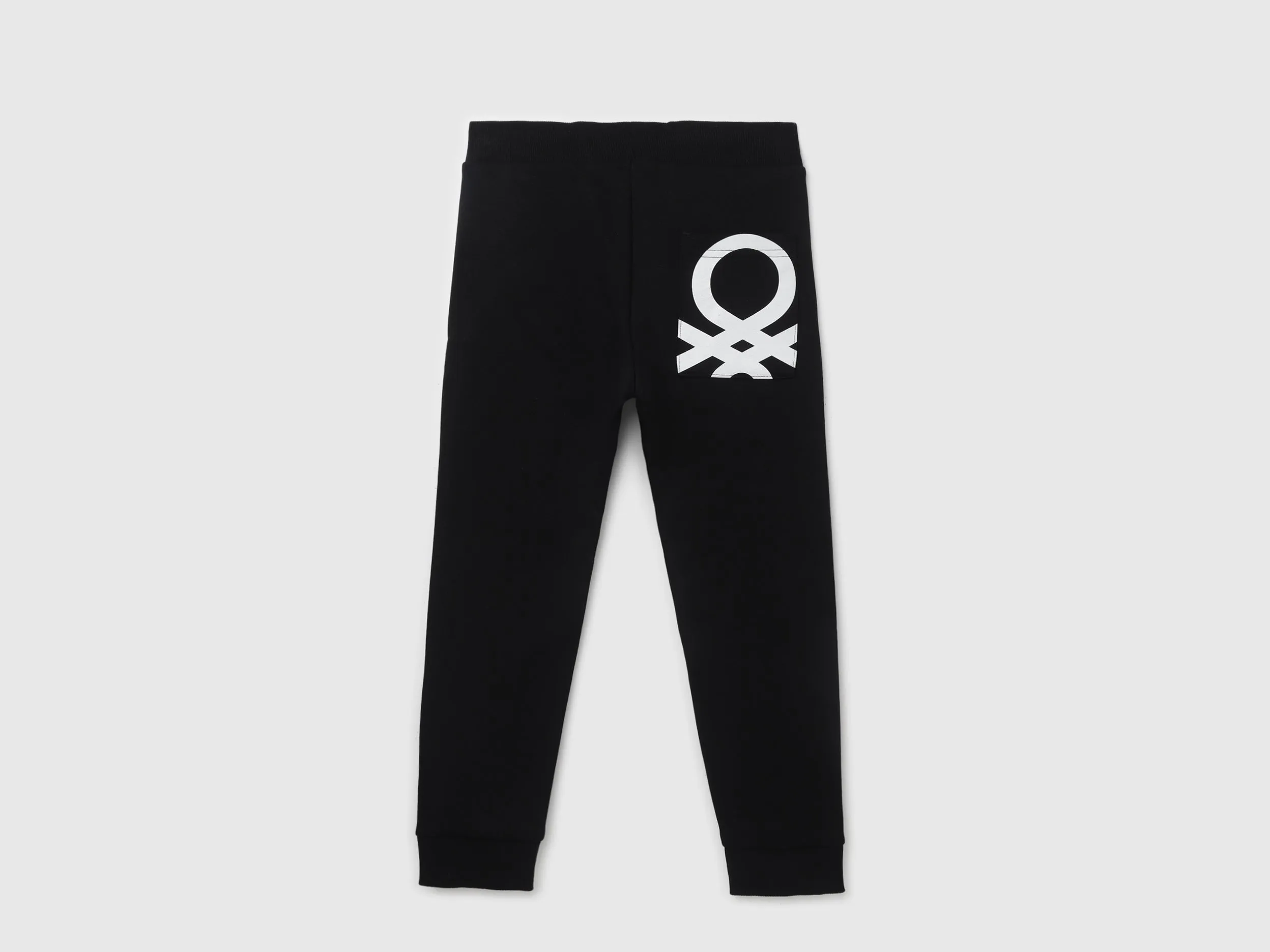 Boy's Solid Regular Fit Joggers with Drawstring Closure