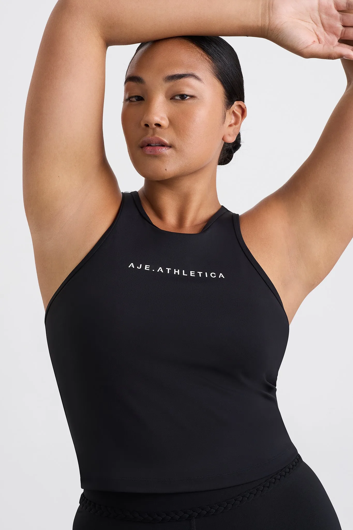 Braided Active Racer Tank 345