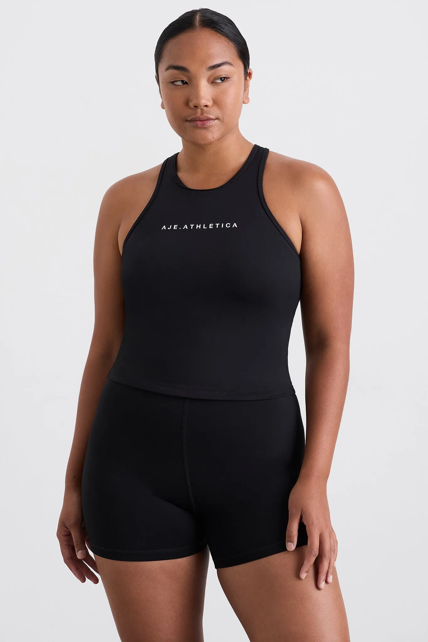 Braided Active Racer Tank 345