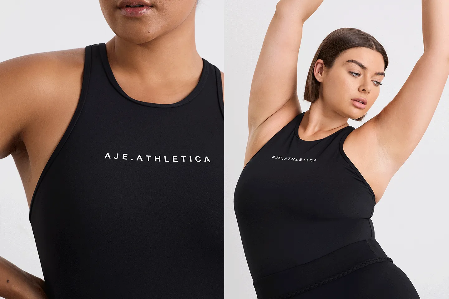 Braided Active Racer Tank 345