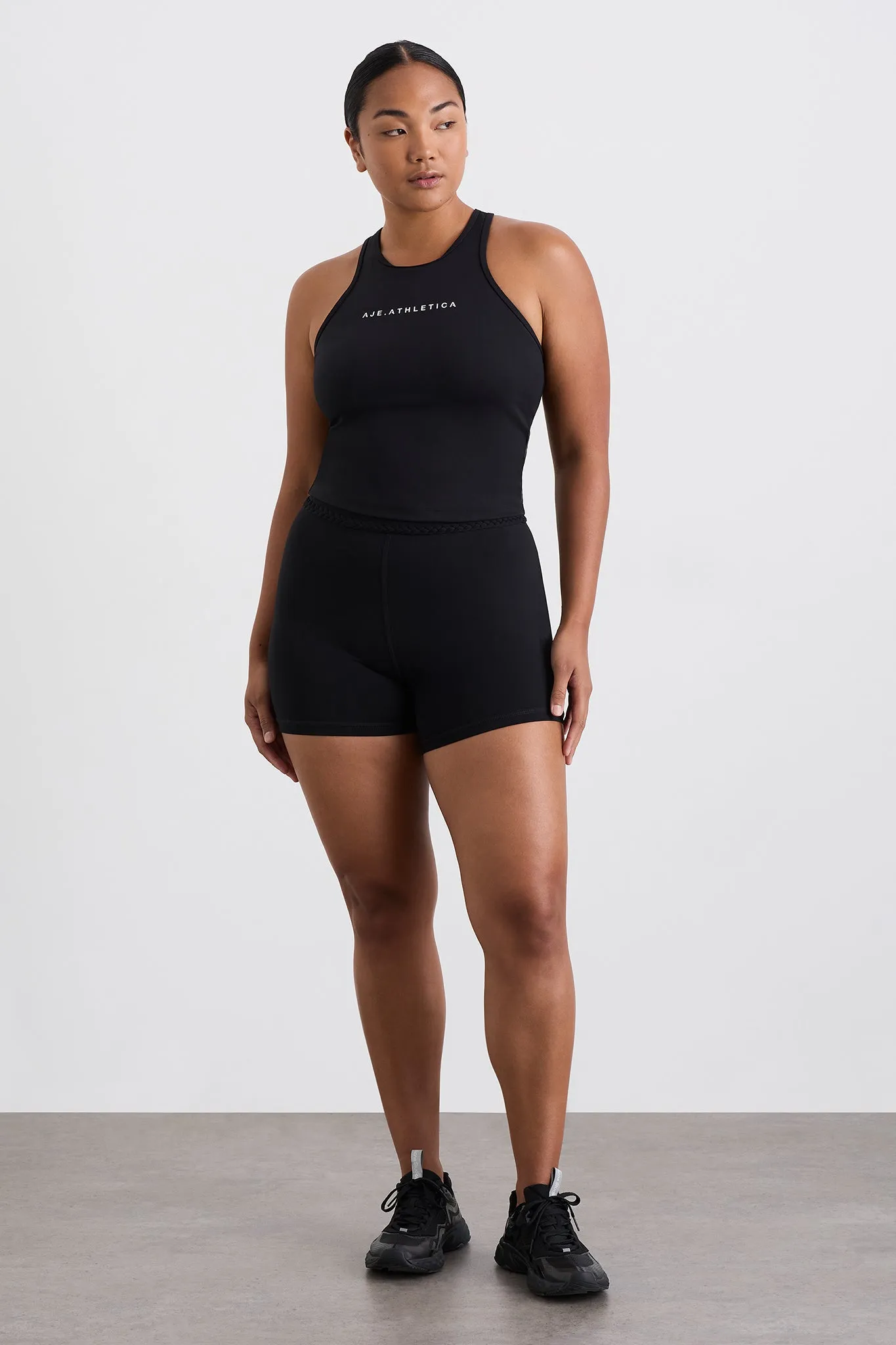 Braided Active Racer Tank 345