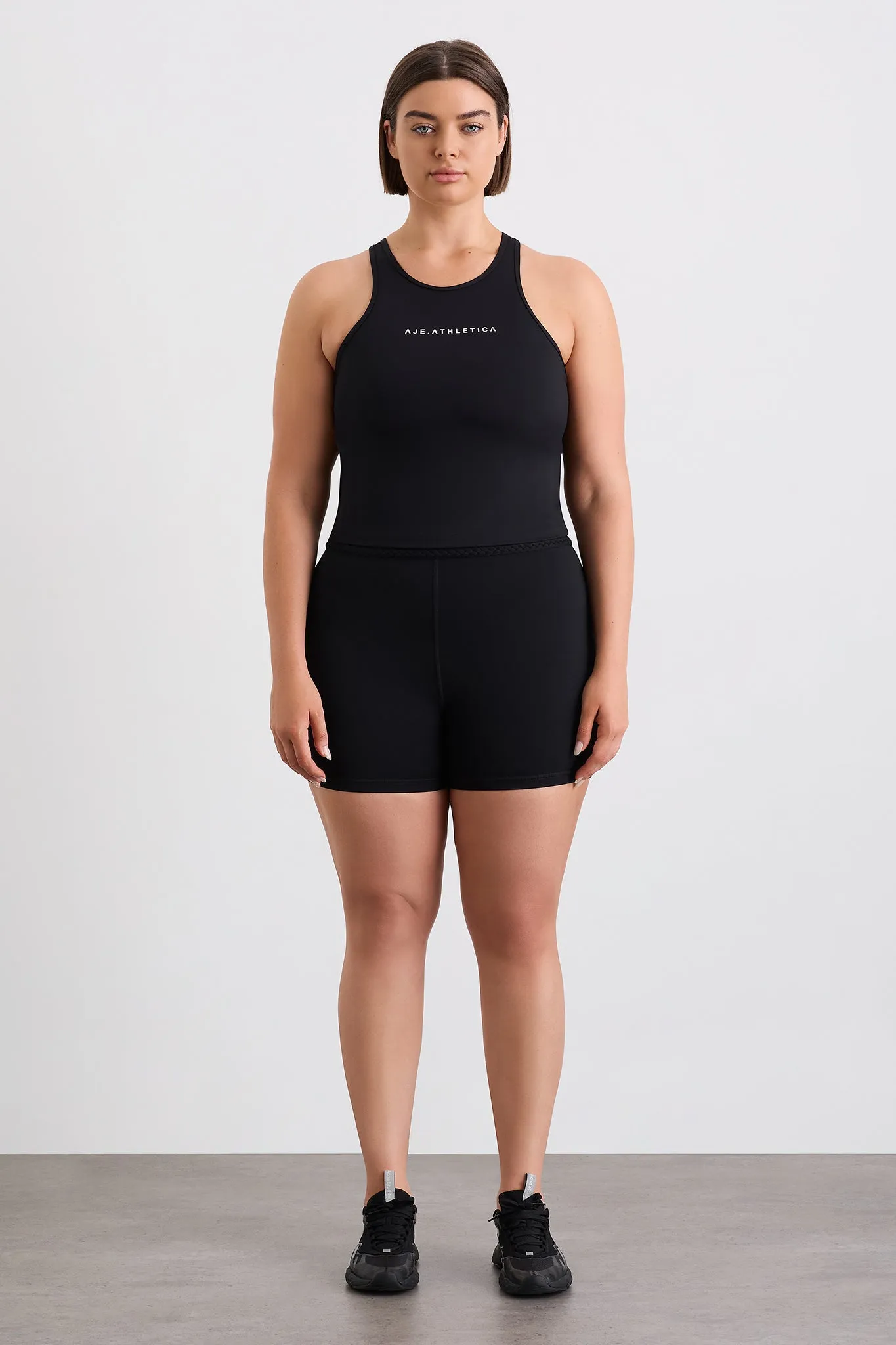 Braided Active Racer Tank 345