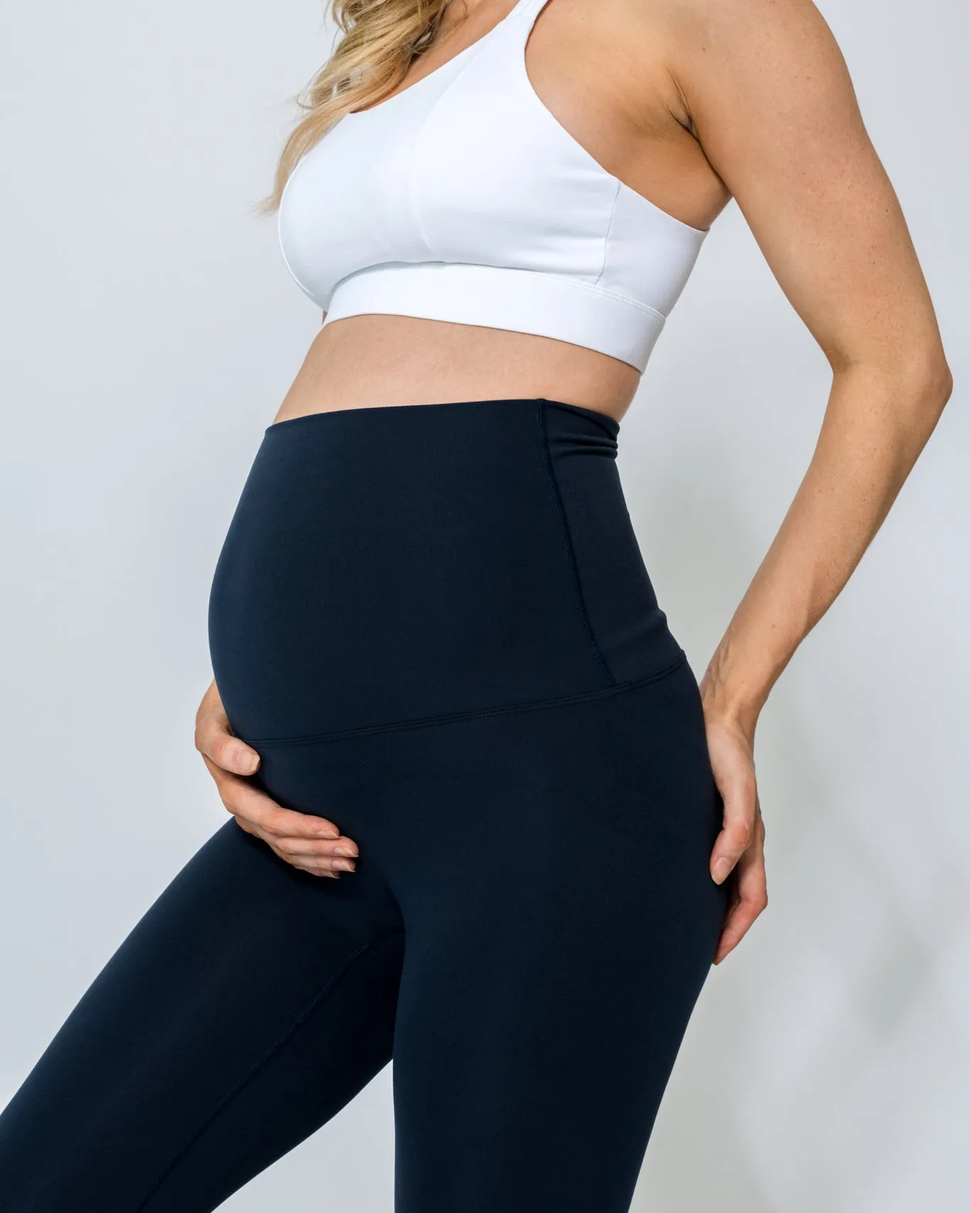 BUMP Maternity Leggings Navy
