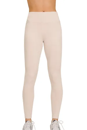 Buttery Soft Leggings - Sand Beige
