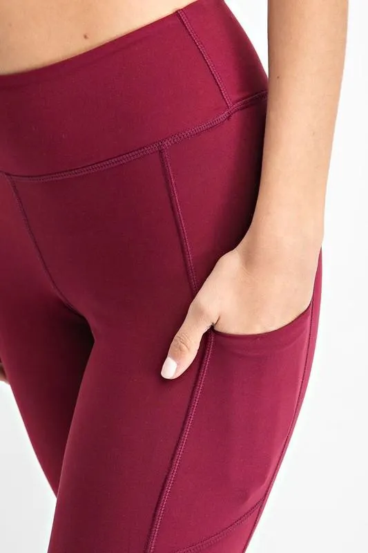 Buttery Soft Pocket Leggings -- 5 Solid Colors!