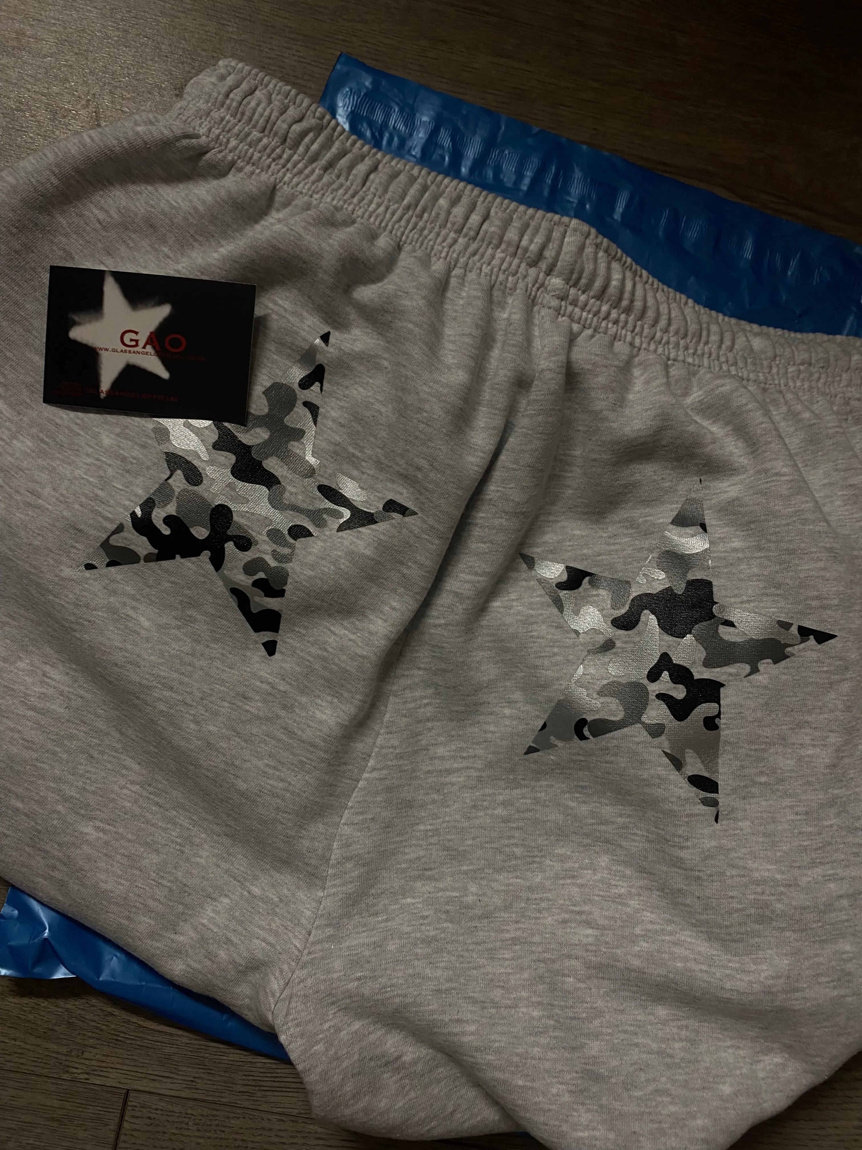camo star joggers