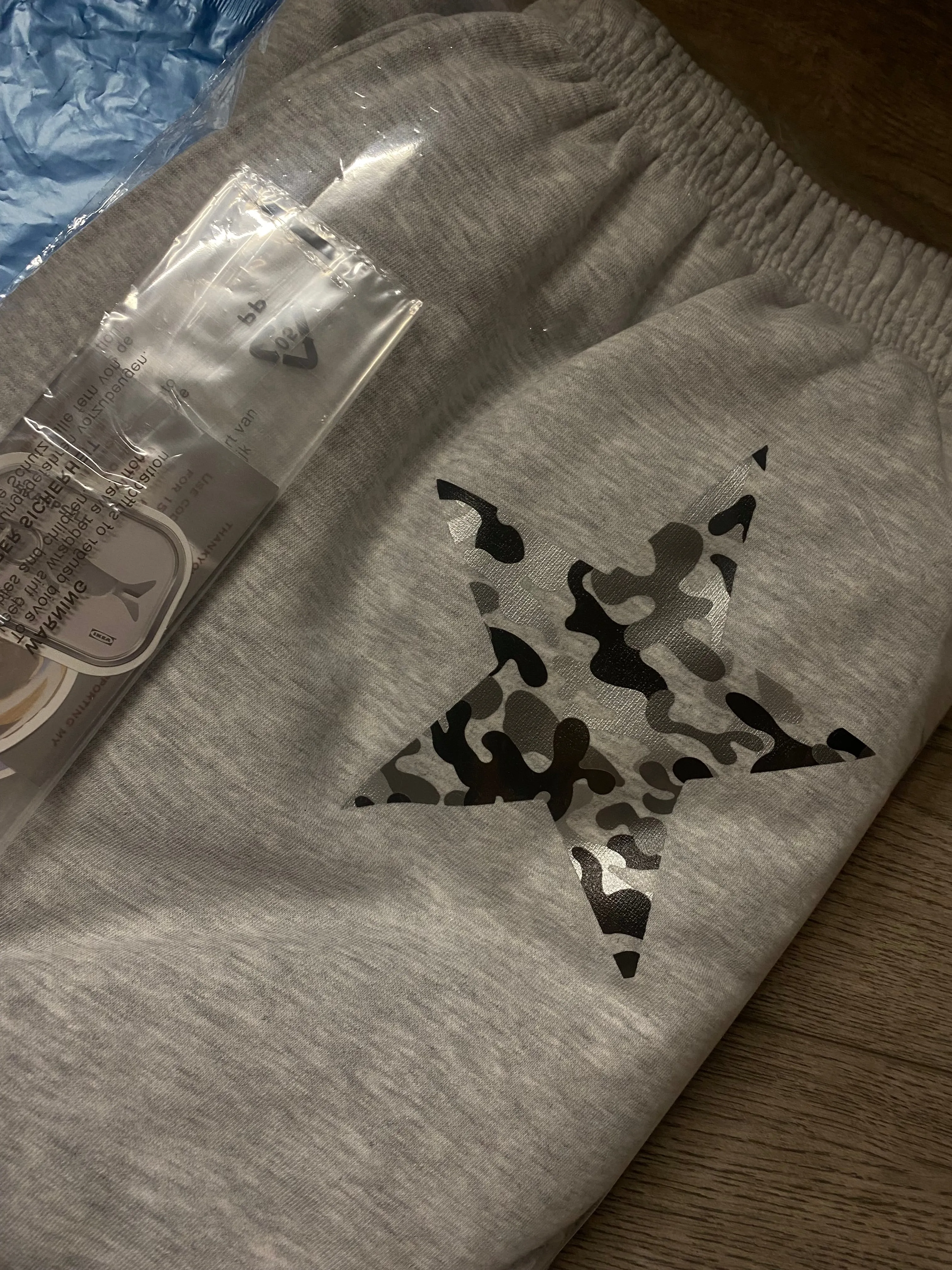 camo star joggers