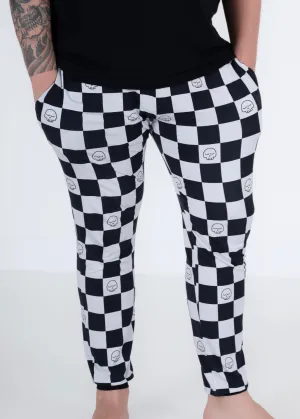 Checkered Vibes Adult Joggers