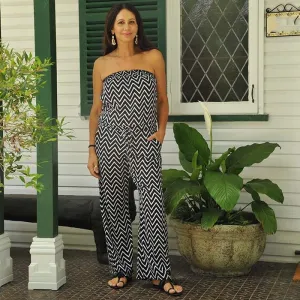 Chevron Jumpsuit